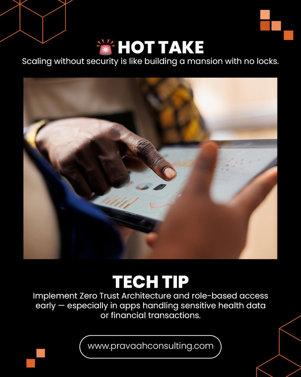 Pravaahc's tweet image. 🔒 Tech Tip: Secure It Before You Scale It

Use tools like:
✔️ Azure AD for identity
🛠️ OWASP for dev
🛡️ SOC 2 for compliance
Scaling without security = 🚨 risk.

#CyberSecurityTips #ScaleWithSecurity #HealthDataProtection #PravaahConsulting #SecureTech #SOC2Compliance
