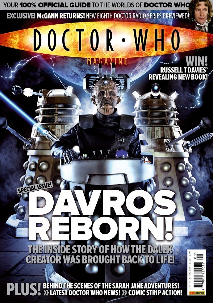 Praxeus_stan's tweet image. #DailyDWM -Day Two Hundred and One
A special Davros issue today based on a famous painting from the 80s, and an SJA cover for Enemy of the Bane, with a free bonus magazine too