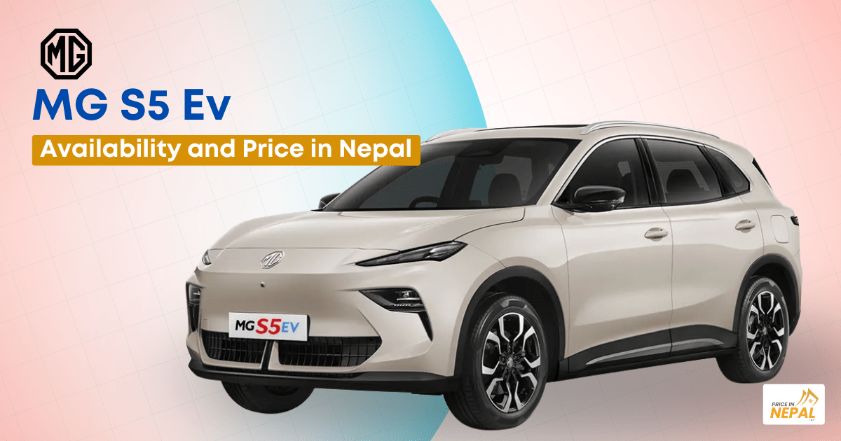 priceinnepal_'s tweet image. Read article: priceinnepal.net/mg-s5-ev-price…

Short Detail: MG S5 EV launched in Nepal with up to 430 km range, RWD, and advanced tech starting at Rs. 43.99 Lakh.

Hashtags: #priceinnepal #MGS5EV #electricSUV #EVNepal #MGcars