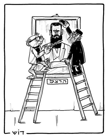 Eliyahu_a's tweet image. הרצל שגנבו מאיתנו.
הרצל שמלמדים עליו בבתי הספר, הרצל שמונצח באנדרטאות ובחגיגות רשמיות, הרצל שמשמש סמל לציונות החילונית - הוא המצאה. זיוף מתוחכם. שקר היסטורי שהפך לאמת מקובלת.
האמת הרבה יותר מרתקת ומורכבת מכל מה שרצו שנאמין.
האיש שהוצג כמתבולל, היה למעשה יהודי גאה. החזון שהוצג…