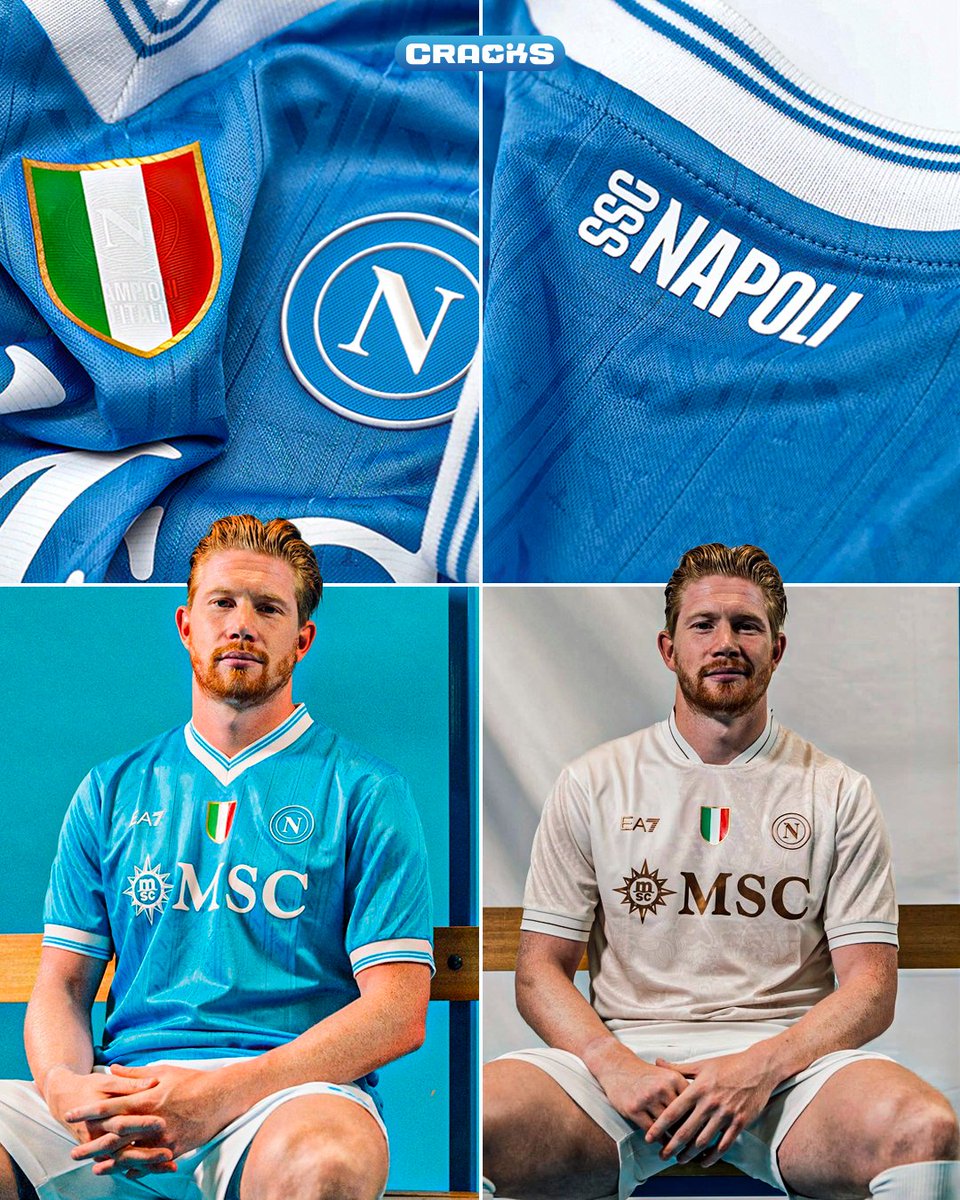 LA NUEVA PIEL DEL NAPOLI 🇮🇹

El Campeón de Italia presentó sus nuevas camisetas con KDB como modelo. Ambas tienen grabados en la tela, la local, tiene la letra N, mientras que la de visita tiene elementos característicos de Nápoles.

¿Opiniones? Los leemos 👀 💭