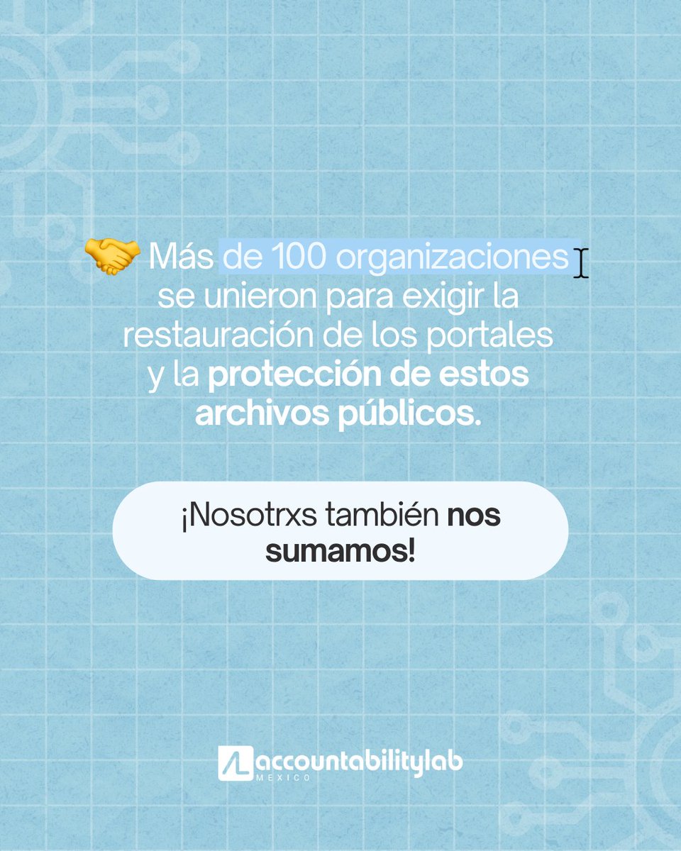 Accountability Lab Mexico tweet media