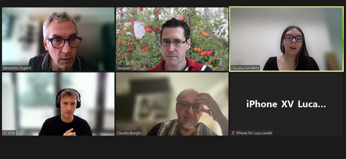 Nacherntephysi1's tweet photo. ๐ค Exciting discussions at #KOB with Italian colleagues from @UniPadova & Melinda! Looking forward to hosting @Claudia Camilletti for a research stay & building fruitful collaborations ๐ #ResearchCollaboration #Postharvest #FruitScience https://t.co/sFK3VzDoyV