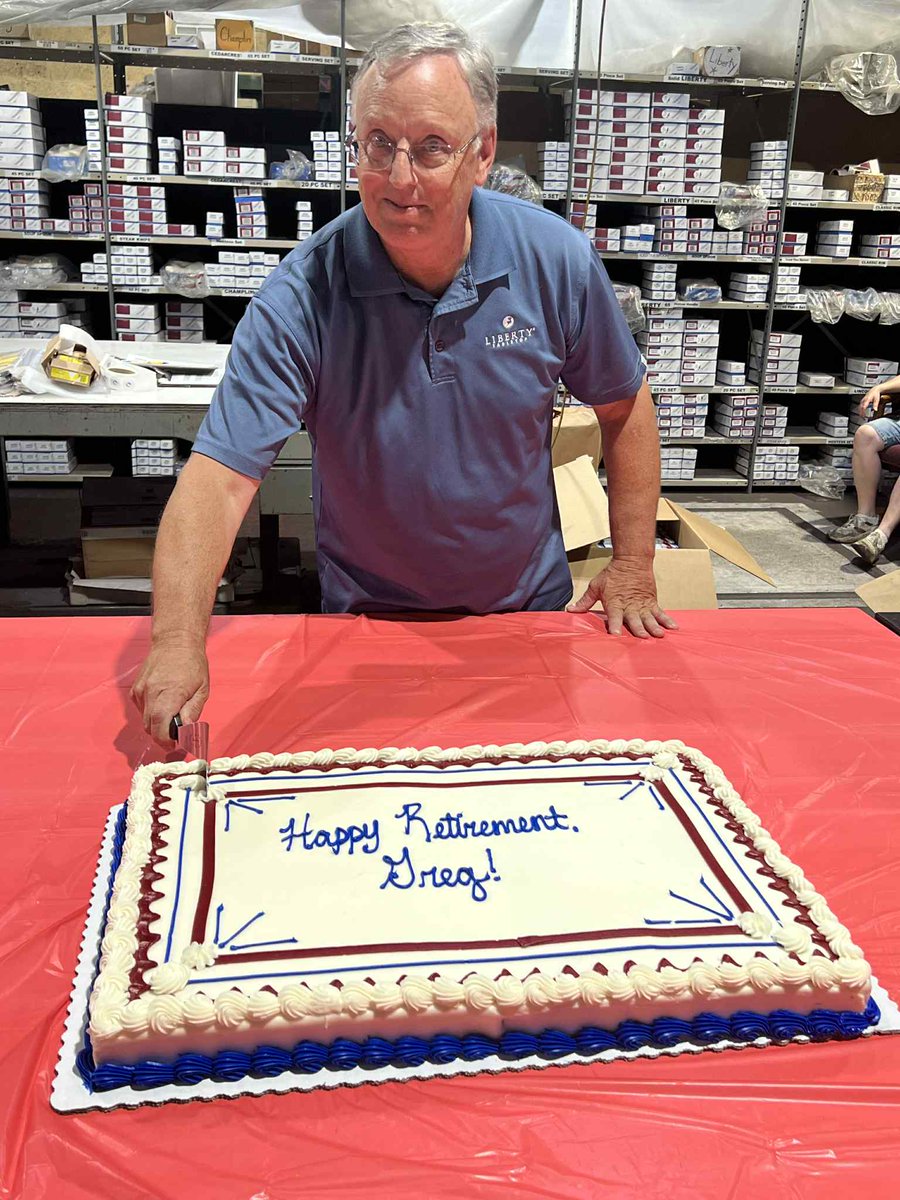 LibertyTabletop's tweet image. Wishing you the best as you trade the 9 to 5 for sunrises, fresh air, and muddy boots! Enjoy every moment of your farm-tastic country retirement — may your tomatoes be plump, your radishes sassy, and your only deadlines be harvest season! Happy Retirement Greg! 🎉