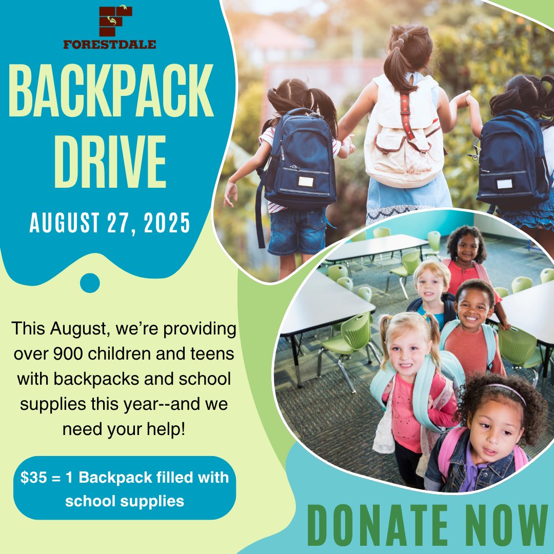 Donate today to give a child a fresh start this school year! Youth in our Foster Care and Preventive programs face the reality of starting school without necessary learning materials, something no child should experience. Your support helps us to ensure they have quality supplies