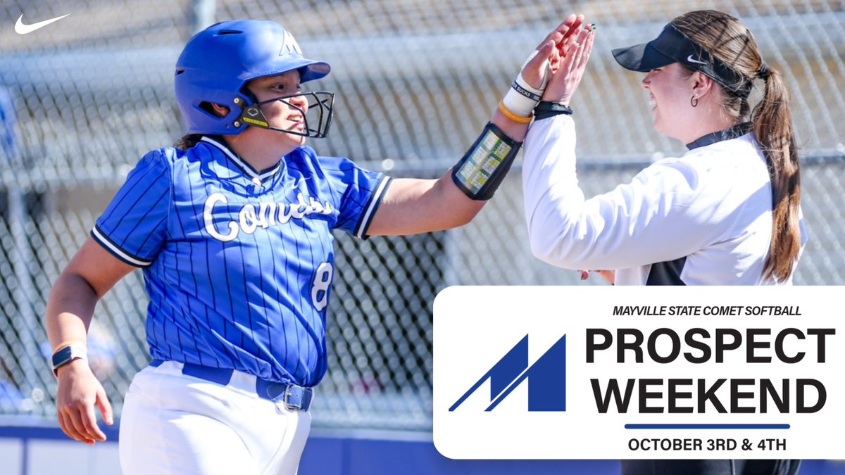 Comet Softball (@msucometssb) on Twitter photo Comet Softball will be holding their annual prospect weekend October 3rd & 4th. This is for 2026 & 2027 athletes only.
For more information & to sign up visit: tinyurl.com/2zxdkvx6 Comet Softball will be holding their annual prospect weekend October 3rd & 4th. This is for 2026 & 2027 athletes only.
For more information & to sign up visit: tinyurl.com/2zxdkvx6