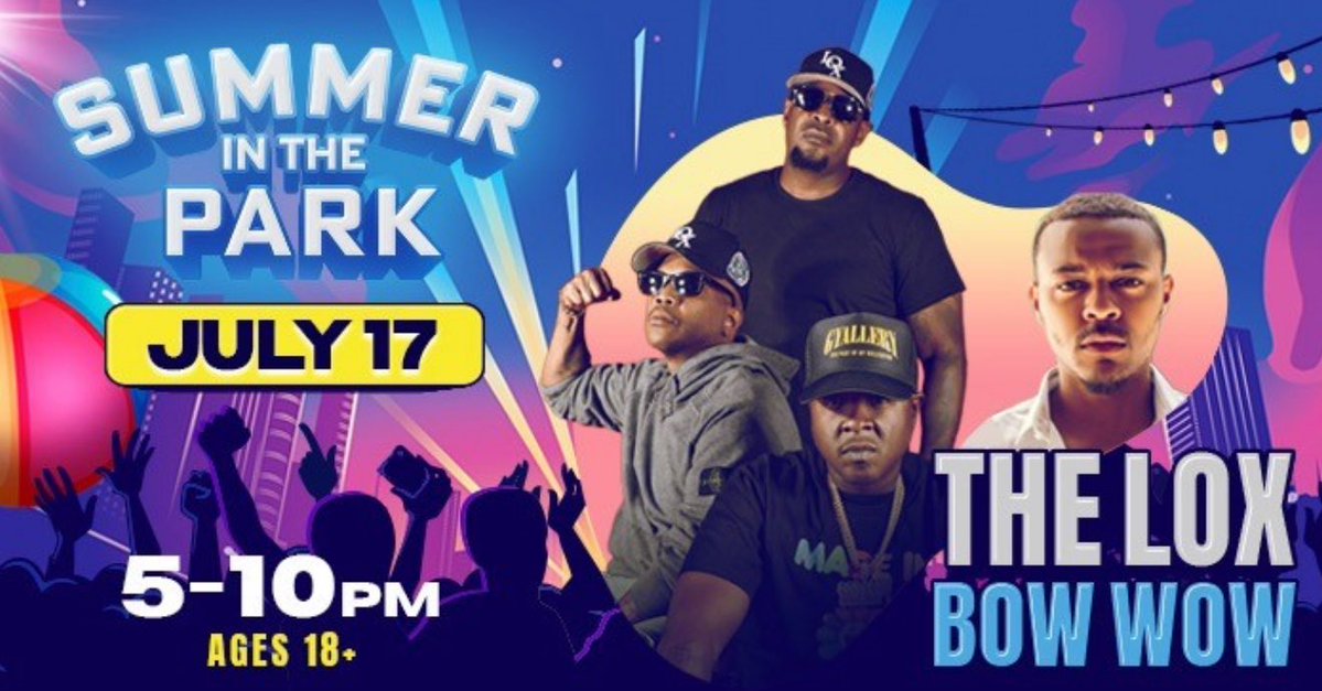smoss's tweet image. Tomorrow Night!!! Stamford CT
Bow Wow & THE L.O.X LIVE
#SummerInThePark
aftontickets.com/event/buyticke…