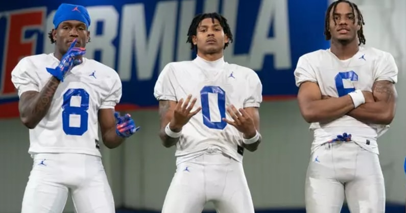 Billy Napier speaks glowingly on Florida's WR room and Dallas Wilson at SEC Media Days.

“I’ve coached receivers at Alabama and been around really good players,” Napier said. “There’s some unique ones in this group.”

STORY: on3.com/teams/florida-…