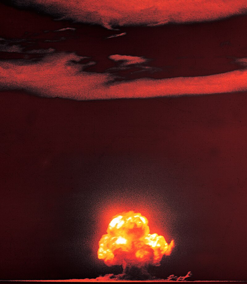 from_years's tweet image. It was 80 years ago today that the first nuclear weapon was detonated in the New Mexico desert. The bomb released the equivalent of 25 kilotons of TNT.