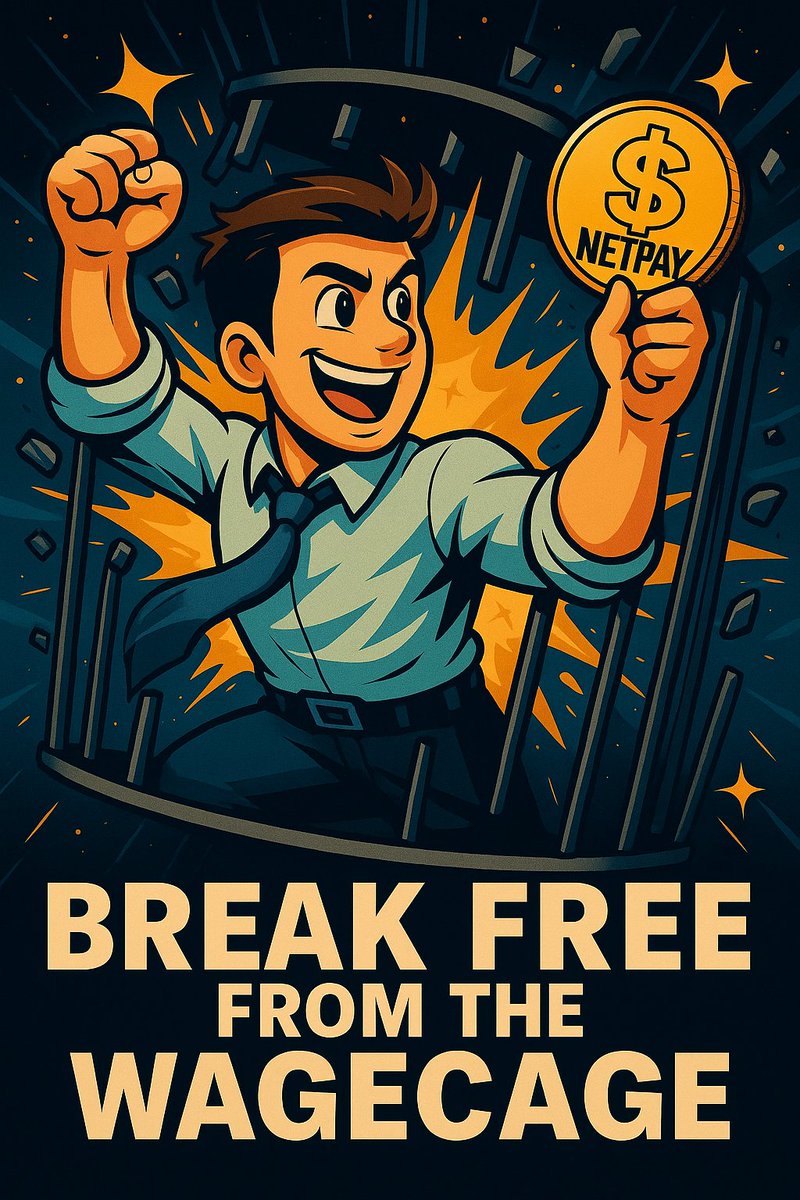 1Y8__'s tweet photo. Tired of the 9–5 grind? 🔓 Break free from the wage cage.
Let your money work for you⚡
💥 $NETPAY is your key to freedom
For more updates 💬
🐦:@NetPay71125
📬:https://t.co/gcv3wqQNvt

#WageCage #BreakFree #NETPAY #FinancialFreedom #CryptoMovement #DeFiLife #NotFinancialAdvice https://t.co/ATLnNyjy0t