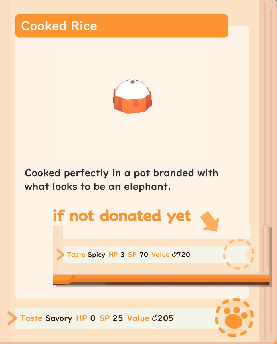 snackodev's tweet image. Now you can see your donation status when hovering in the rucksack, too!