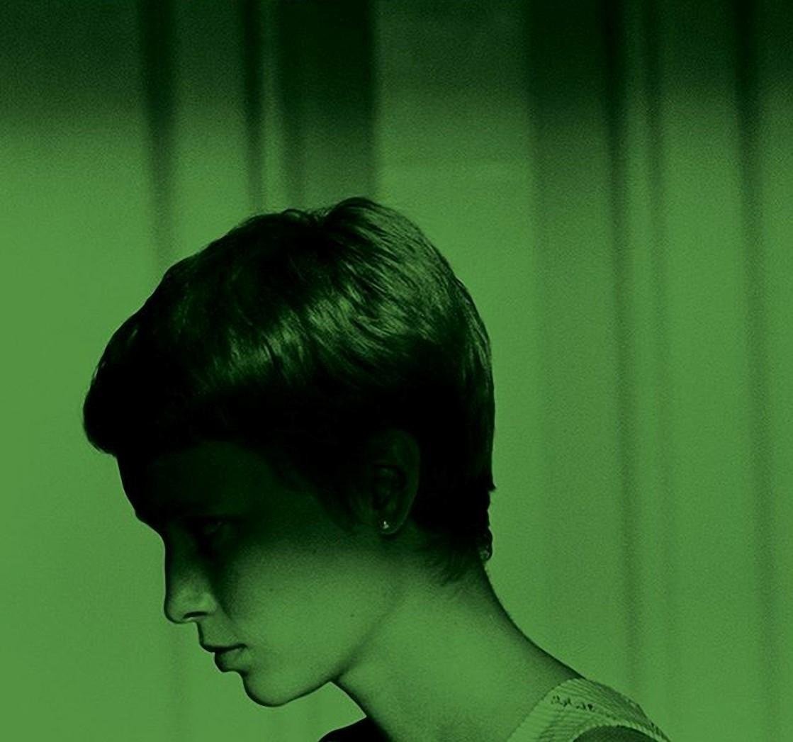 Mia Farrow on the set of Rosemary’s Baby, 1968