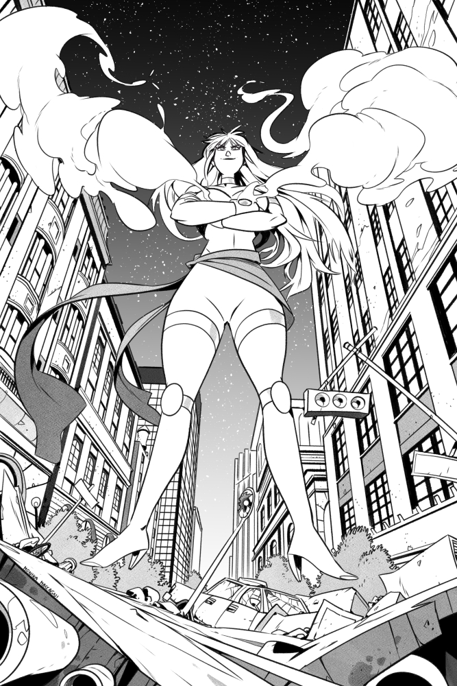 RisingStarCom's tweet image. Cosmo Girl #1 is coming on July 25 to Kickstarter! I'll be launching it LIVE on @GenuineComics' A Drink with Brink stream!
SIGN UP: kickstarter.com/projects/risin…