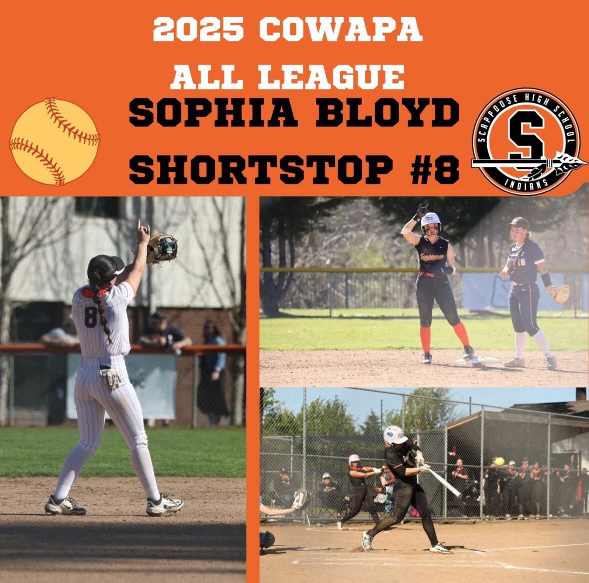 Sophia Bloyd (@sophiabloyd27) on Twitter photo Happy to share I made All State 2nd team for the second straight year as well 1st team all conference . Gonna keep working and grinding, always room to get better.
<a href="/MidMajorMedia/">Mid-Major Media</a> <a href="/PrepSoftball/">Prep Softball ๐ฅ</a> <a href="/CoastRecruits/">Coast 2 Coast Recruits</a> <a href="/CoastRecruitsSB/">Coast Recruits ๐ฅ</a> <a href="/nwvandals/">NW Vandals Fastpitch</a> <a href="/OSAASports/">OSAA</a> <a href="/SBLiveOR/">Oregon High School On SI</a> Happy to share I made All State 2nd team for the second straight year as well 1st team all conference . Gonna keep working and grinding, always room to get better.
<a href="/MidMajorMedia/">Mid-Major Media</a> <a href="/PrepSoftball/">Prep Softball ๐ฅ</a> <a href="/CoastRecruits/">Coast 2 Coast Recruits</a> <a href="/CoastRecruitsSB/">Coast Recruits ๐ฅ</a> <a href="/nwvandals/">NW Vandals Fastpitch</a> <a href="/OSAASports/">OSAA</a> <a href="/SBLiveOR/">Oregon High School On SI</a>