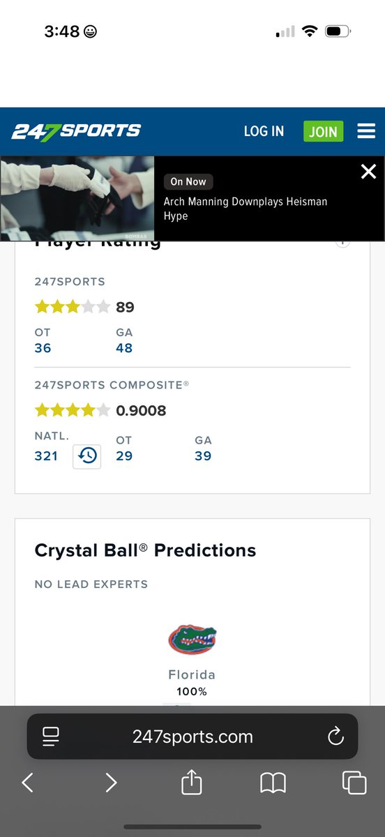TChukuyem's tweet image. Thankfull to have now been rated a 4🌟 via - @247Sports
@coach_bnapier @CoachRobSale @Coach_Allen5 @Coachkdantzler @RyanBurnsMN @247Sports @On3sports @On3Recruits @NwGaFootball @NEGARecruits @adamgorney @JohnGarcia_Jr @Rivals @RivalsCamp @GregSmithRivals @JeremyO_Johnson