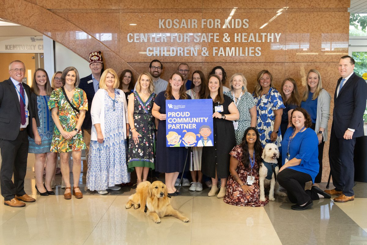 kyoag's tweet image. As a dad and AG protecting Kentucky’s most vulnerable—especially those subjected to abuse, neglect, and trauma—will always be a priority. I am grateful for the care @UK_HealthCare Pediatric Forensic Medicine provides and to join them in celebrating 10 years of incredible service.