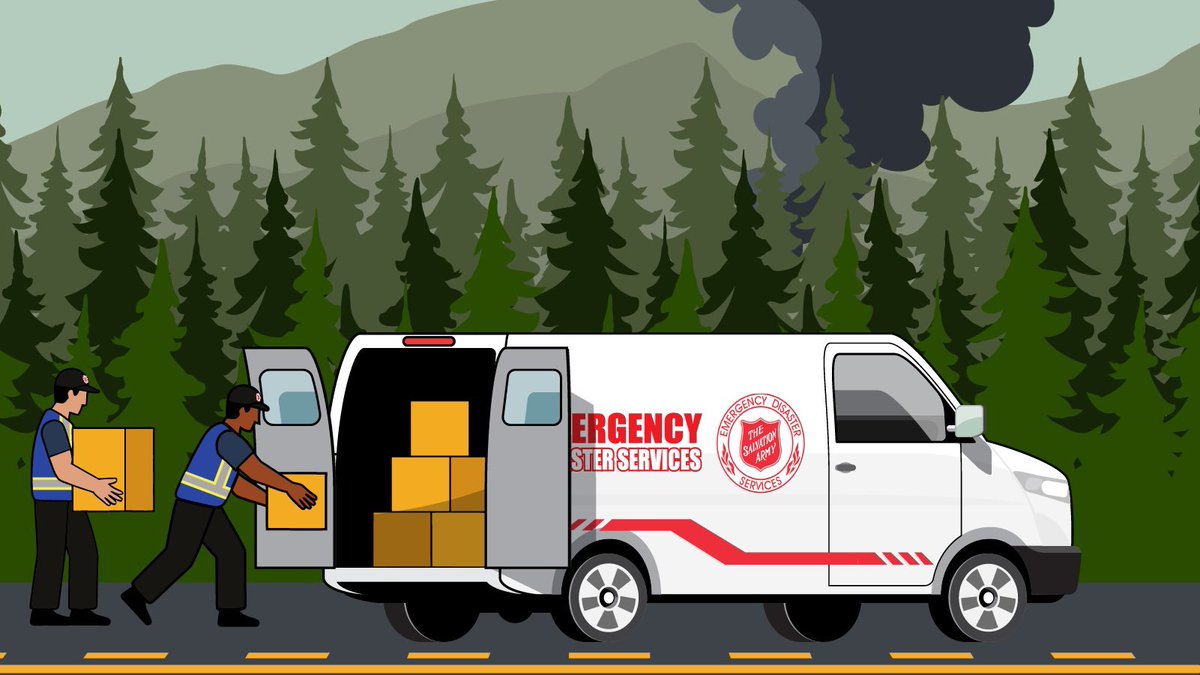 🚨Wildfire risks are up! 
The Salvation Army Canada is getting our Emergency Disaster Services teams ready for potential deployment. Preparing to provide food, emotional and spiritual support, and assistance to those affected. 🙏Learn more @ salvationarmy.ca/eds
#SalvationArmy