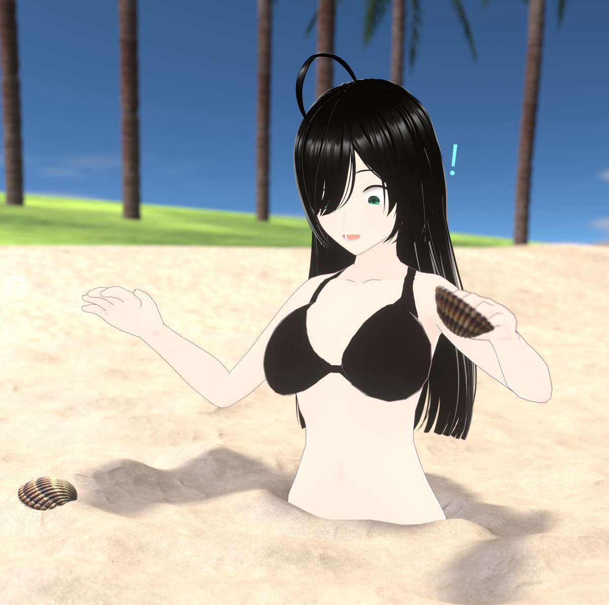 Denisse's sudden sink! #quicksandfetish