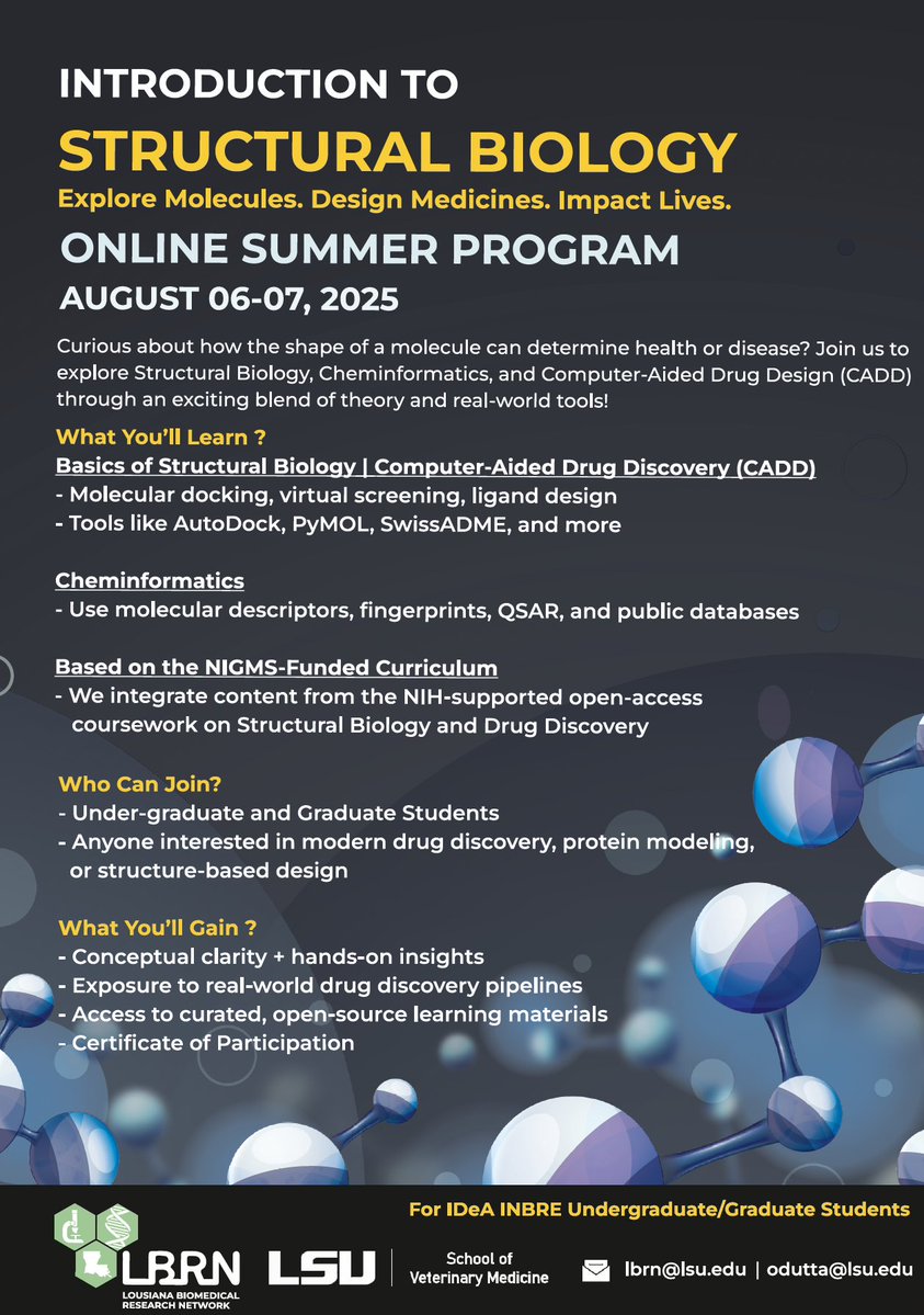 KansasINBRE's tweet image. Check out this flyer for an awesome opportunity for students! Registration link here: qokzx.share.hsforms.com/2gmO3e0t6QduV0…