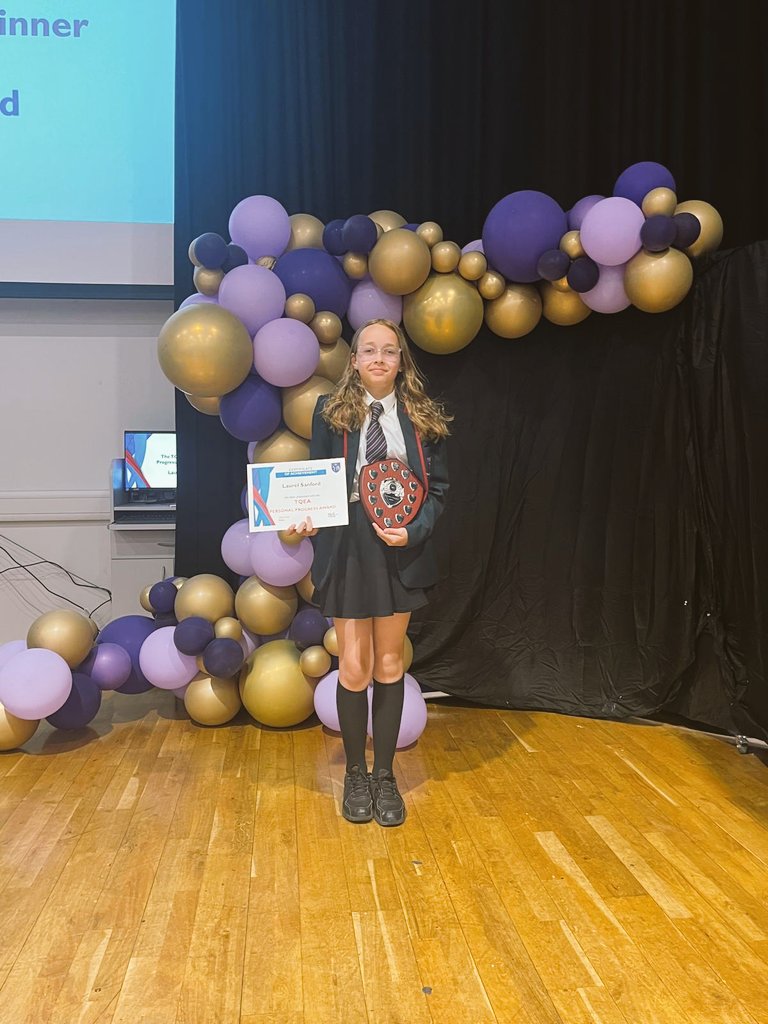 Huge congratulations to Laurel who won the TQEA Personal Progress Award at the Year 7 Graduation. We are proud of you, Laurel. #WeCanAndWeWill