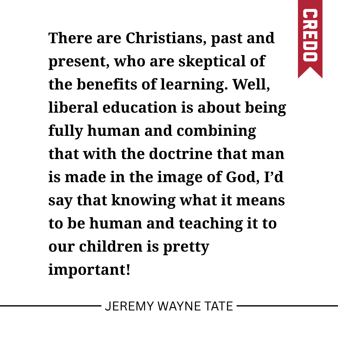 CredoMagazine's tweet image. There are Christians, past and present, who are skeptical of the benefits of learning...I’d say that knowing what it means to be human and teaching it to our children is pretty important! -@JeremyTate41
Read more here: credomag.com/2025/07/mind-a…