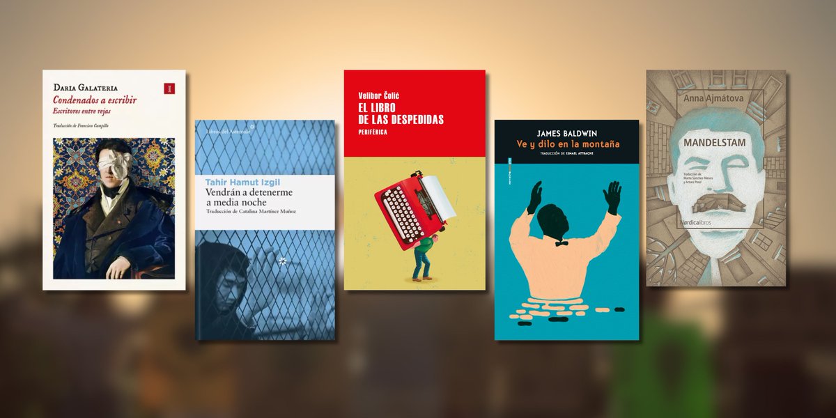 Siglo | las formas del pensamiento (@somossiglo) on Twitter photo 👀Hablaremos de “Condenados a escribir” <a href="/EdImpedimenta/">Impedimenta</a> , “Vendrán a detenerme a media noche” <a href="/LibrosAsteroide/">Libros del Asteroide</a> , “El libro de las despedidas” <a href="/PerifericaEdito/">Editorial Periférica</a> , “Ve y dilo en la montaña” <a href="/EdSextoPiso/">Editorial Sexto Piso</a> y “Mandelstam” <a href="/Nordica_Libros/">Nórdica Libros</a> 👀Hablaremos de “Condenados a escribir” <a href="/EdImpedimenta/">Impedimenta</a> , “Vendrán a detenerme a media noche” <a href="/LibrosAsteroide/">Libros del Asteroide</a> , “El libro de las despedidas” <a href="/PerifericaEdito/">Editorial Periférica</a> , “Ve y dilo en la montaña” <a href="/EdSextoPiso/">Editorial Sexto Piso</a> y “Mandelstam” <a href="/Nordica_Libros/">Nórdica Libros</a>