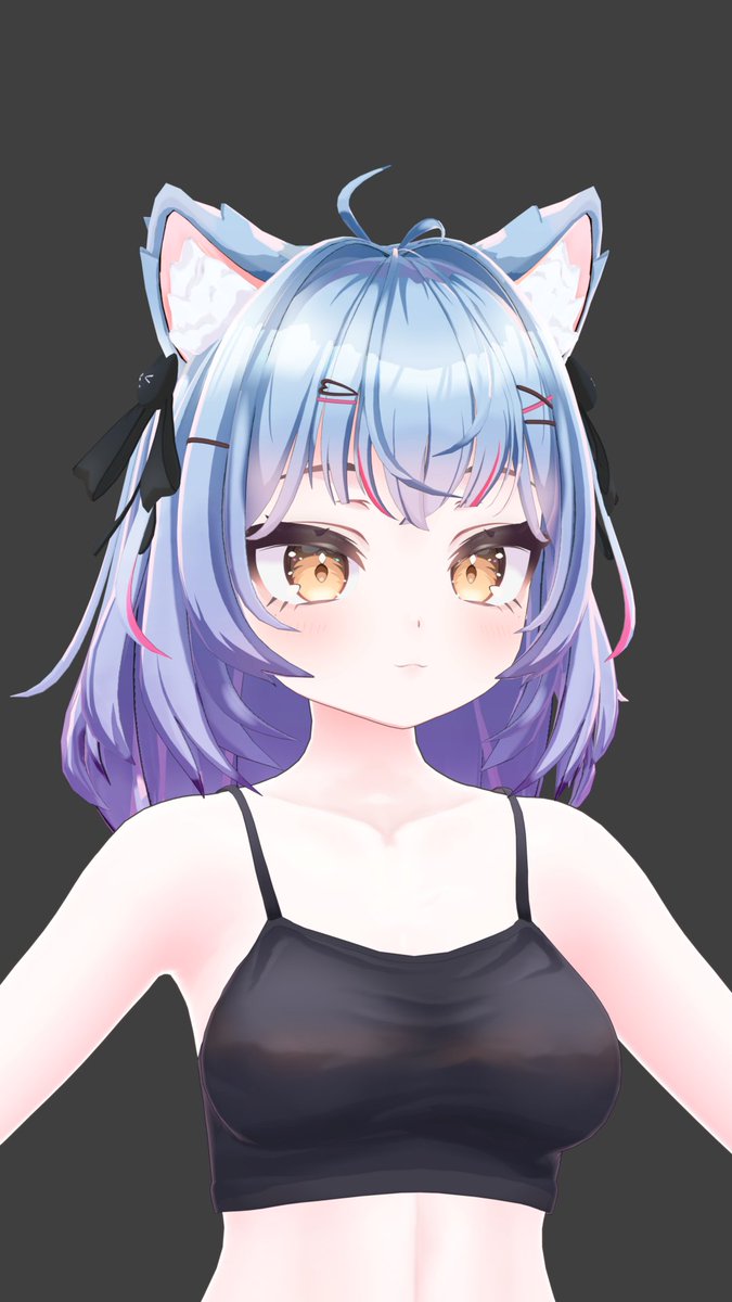 sweet_keeki's tweet image. Feeling stuck recently.
But I think the new top texture looks somewhat decent.. at least :D
#b3d
