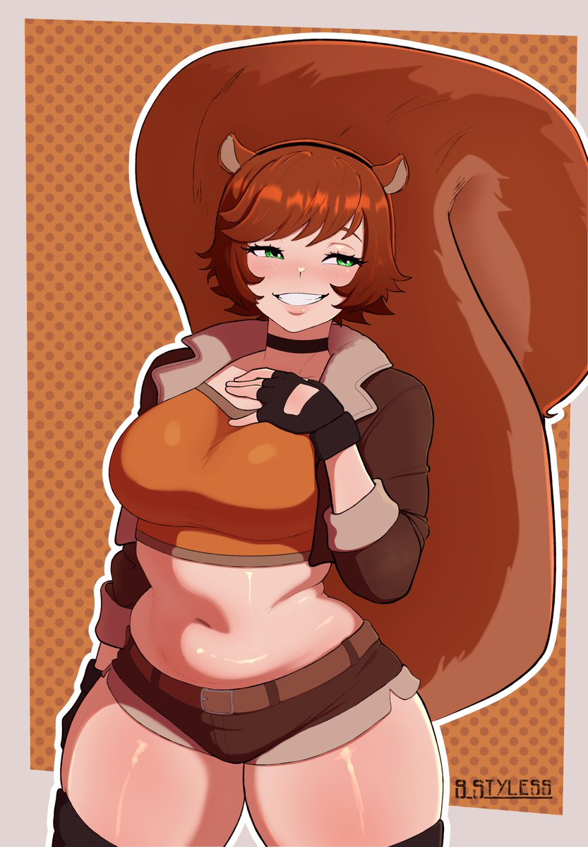 |Chica ardilla|
squirrel stampede 🗣️