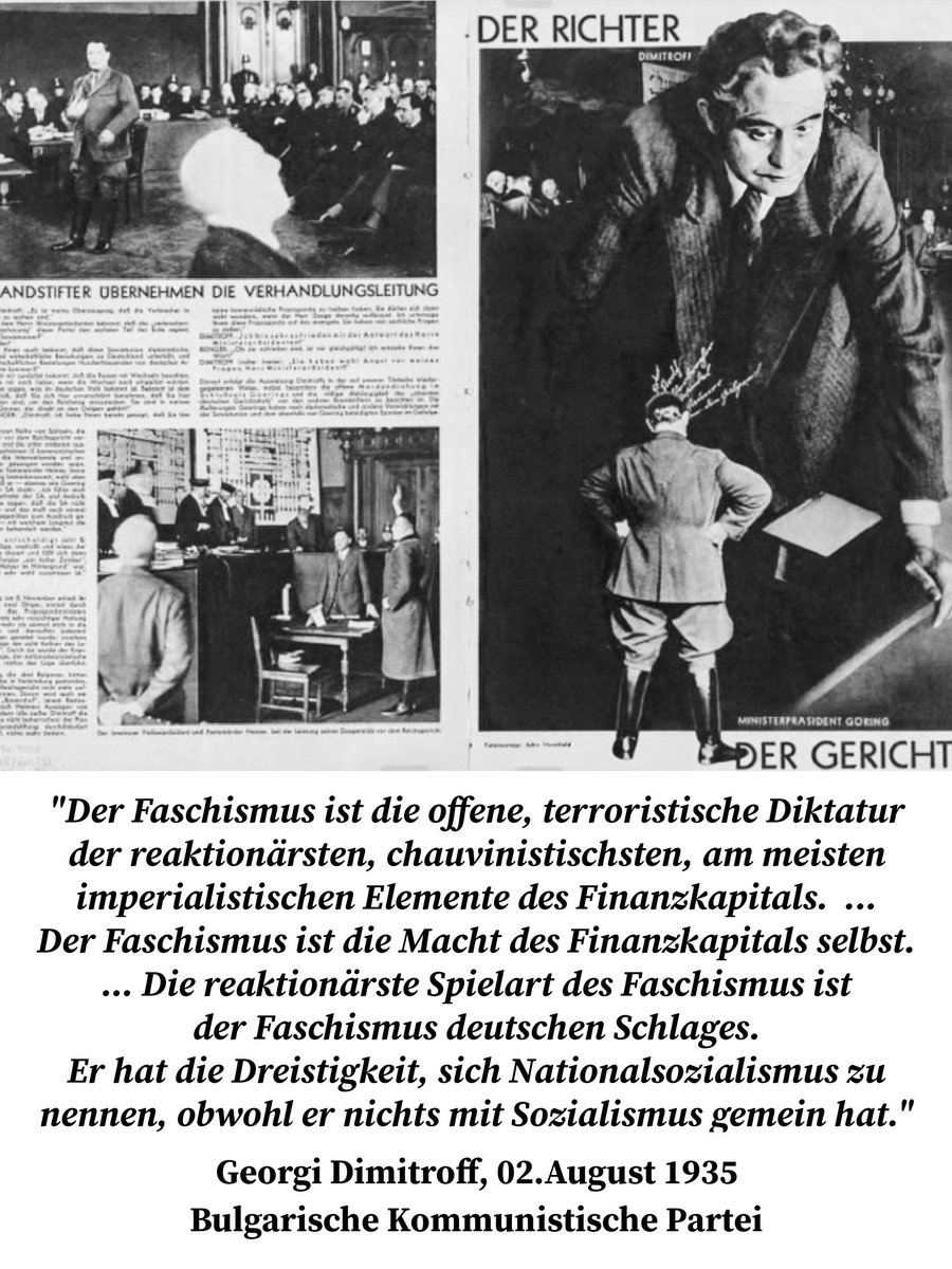 KJehonathan's tweet photo. @tommitulpe62 ✊🏻#GeorgiDimitroff #BKP🚩🇧🇬
1935 zur Dreistigkeit des Imperialismus sich irreführend der Verwendung von Sozialismus zu bedienen ... https://t.co/7tz55luXNs