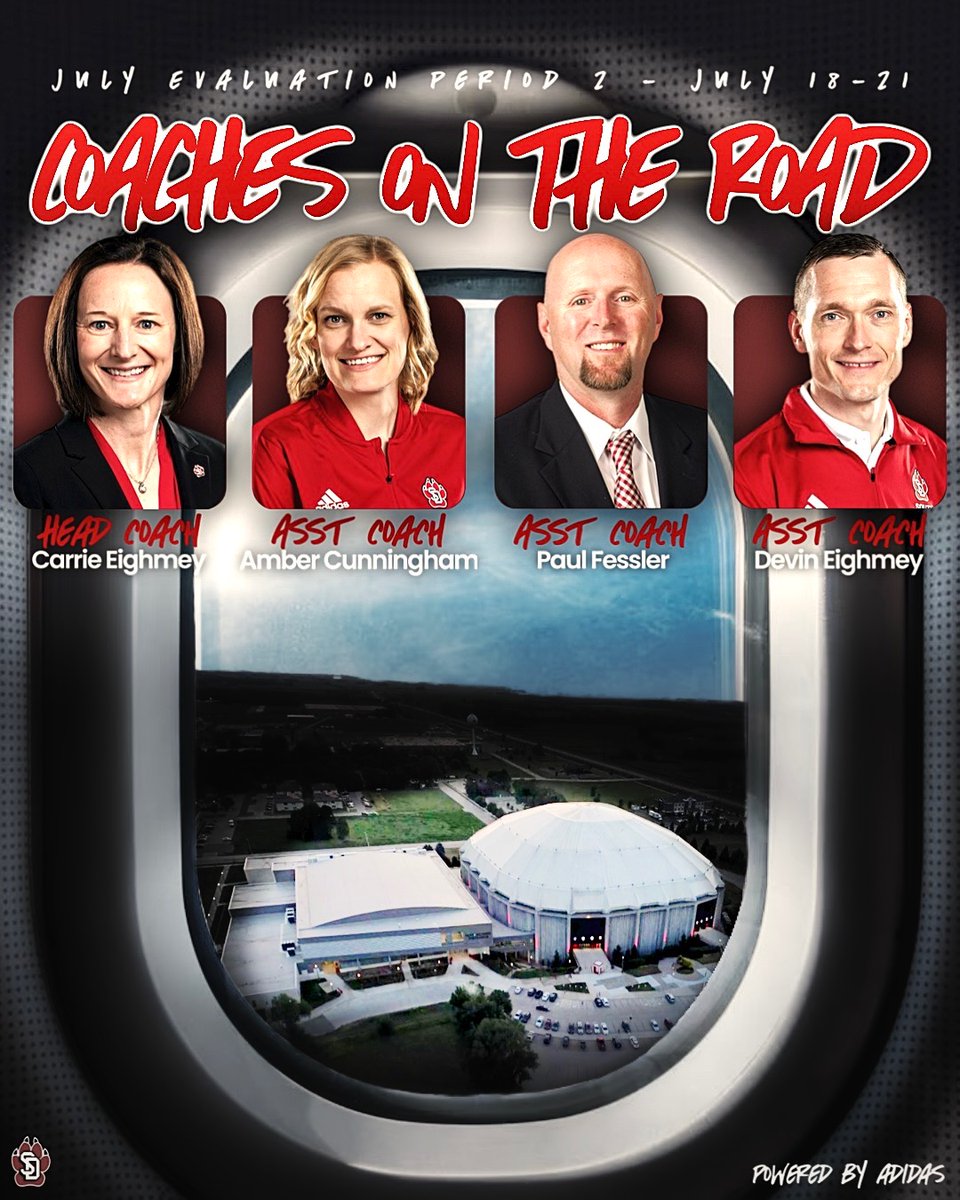 SDCoyotesWBB's tweet image. On the road again this weekend! 🛣️
#GoYotes x #WeAreSouthDakota
