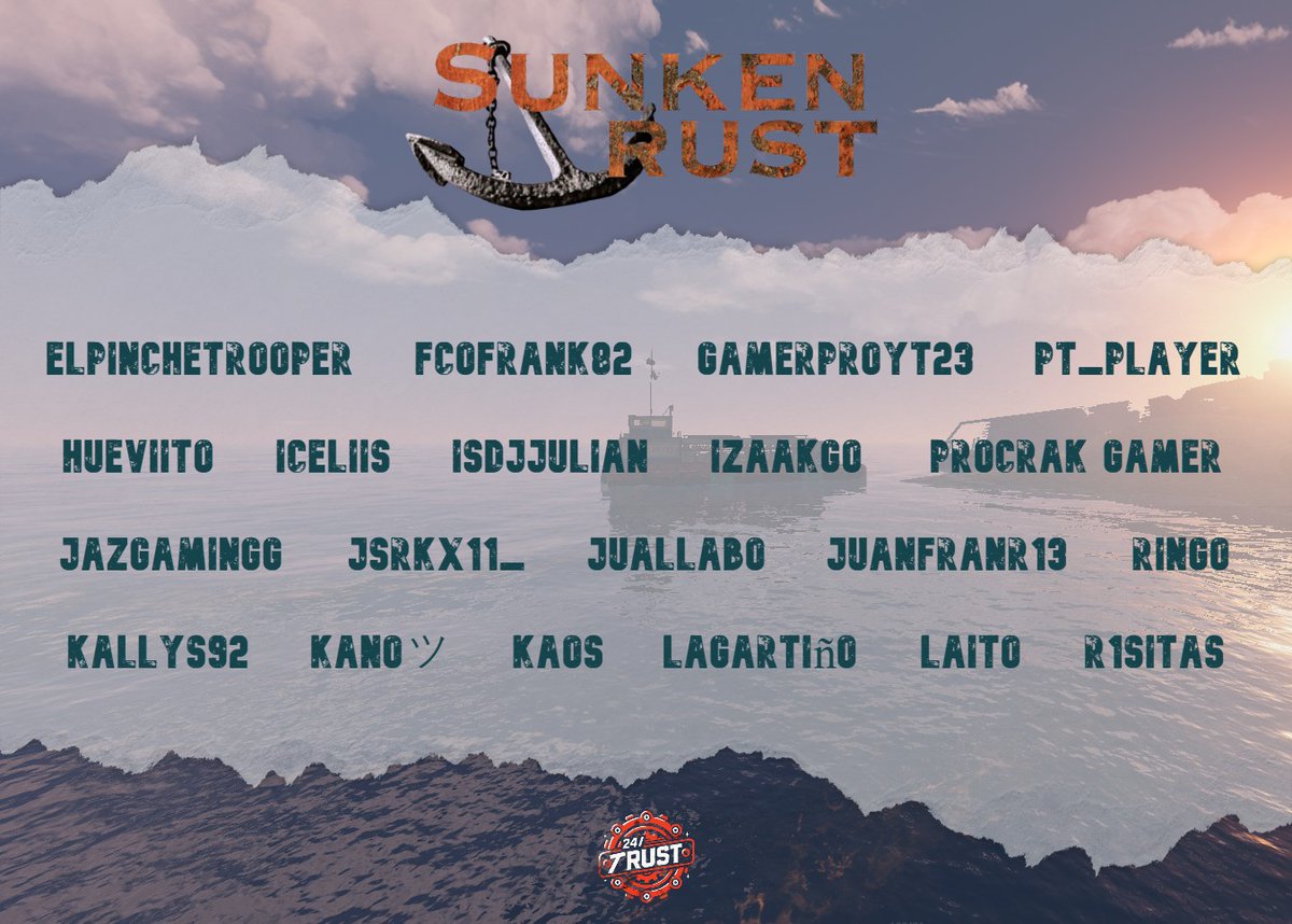 ¡¡BIENVENIDOS!! 👋
Solo falta una semana, y estaremos presentando a los confirmados! ⛵️