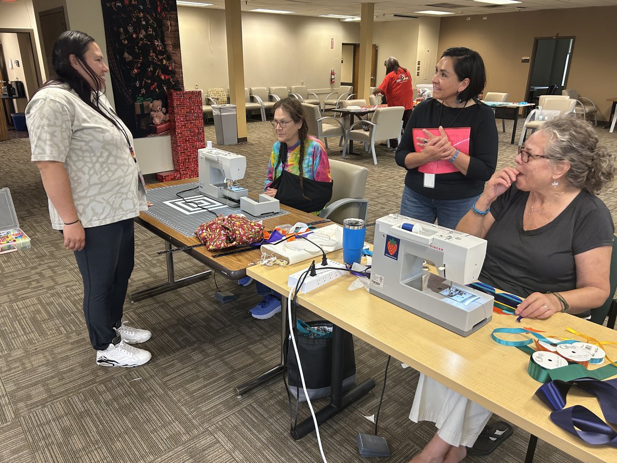 IHB_Minneapolis's tweet image. 🎀 Ribbons, Ribbons, Ribbons! 🎀
Take a look at some of these beautiful works in progress!
🧵 Whether you're experienced or just learning, you’re welcome in our circle.
📍 Join us every Wednesday from 1–3 PM at 2020 Minnehaha Ave.
#MyIHB #Cultural Craft Group