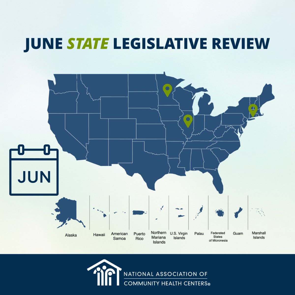 NACHC's tweet image. State wins = major impact.
NACHC’s new State Legislative Review blog highlights policy wins in CT, MN & IL—like better Medicaid rates, expanded grant programs, & workforce support.
State advocacy is shaping the future of care.
🔗 Read here: bit.ly/3TKujft
#ValueCHCs