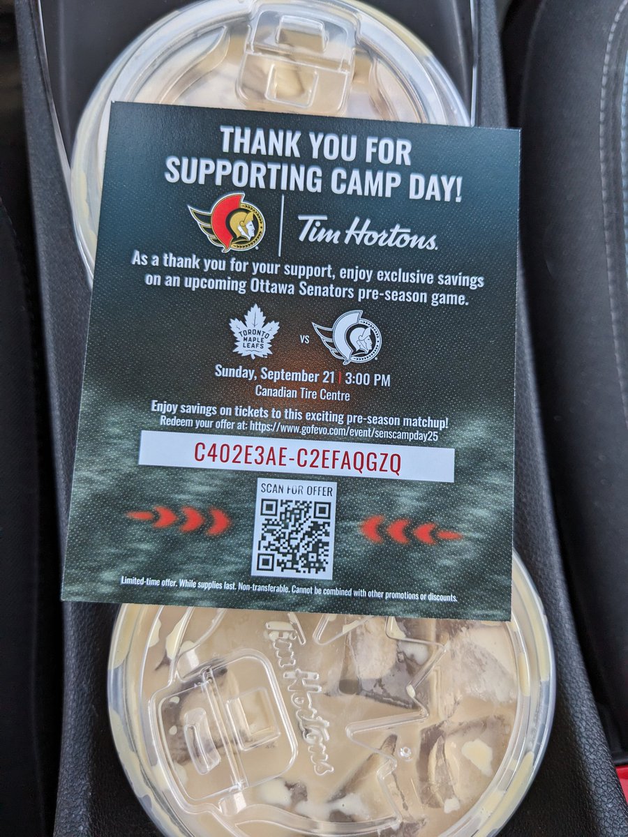 BringBackLee's tweet image. Got this discount code from Tim's Camp Day if anyone was planning to buy tickets to the preseason game!