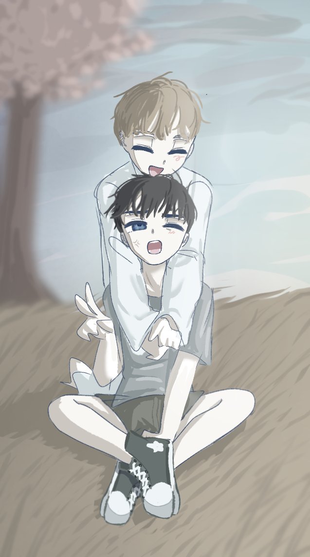 Ins1gn1f1c4nt's tweet image. #불변의법칙 #TheFundamentalLaw
experimented a bit more with styling their genderbent versions
i still suck at backgrounds