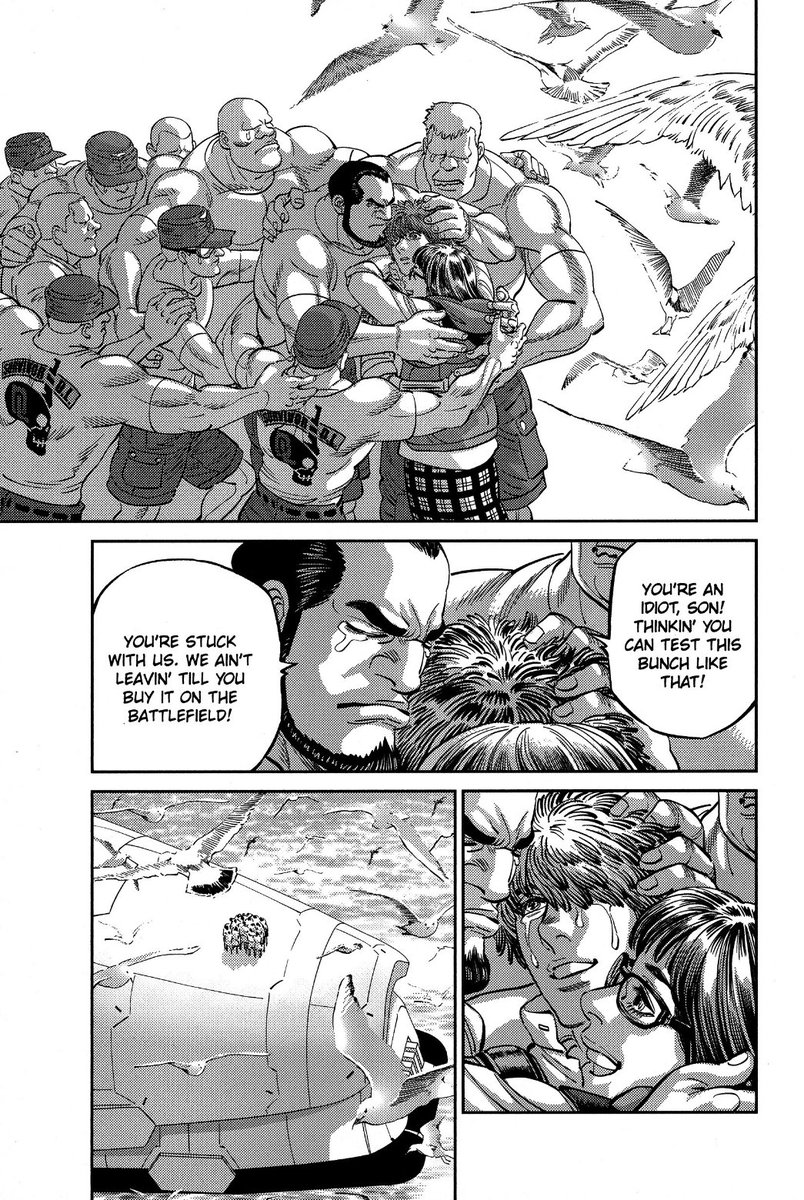 DaPlatinumTrim's tweet image. Gundam Thunderbolt is pretty enjoyable, I've just caught up on the entire Manga.