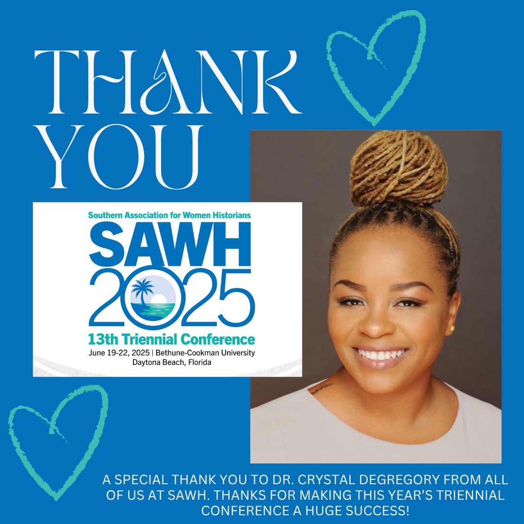 SAWH1970's tweet image. All of us at SAWH would like to thank @hbcustorian for helping to make this year's Triennial Conference a Huge Success! Thanks for being a great host, liaison, and conference organizer.