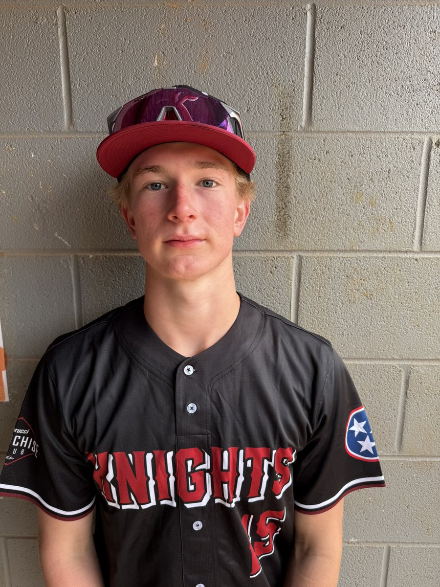 Knights Sills (@knightssills) on Twitter photo Knights 16u National summer recap -
<a href="/Jack_lauer50/">Jack Lauer</a> is a name to know for the ‘27 class. Excelled on the mound with 24Ks over 22IP and ERA 2.23 with BAA 0.212. Riding FB and elite CB metrics. Also had .403 OBP and a HR as a hitter. #RepTheK Knights 16u National summer recap -
<a href="/Jack_lauer50/">Jack Lauer</a> is a name to know for the ‘27 class. Excelled on the mound with 24Ks over 22IP and ERA 2.23 with BAA 0.212. Riding FB and elite CB metrics. Also had .403 OBP and a HR as a hitter. #RepTheK