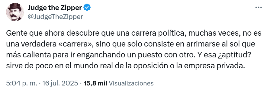 pvallin's tweet image. La casta de los enchufes y las líneas de sangre hablando de méritos para acceder a la función pública. Si es que son la risión.