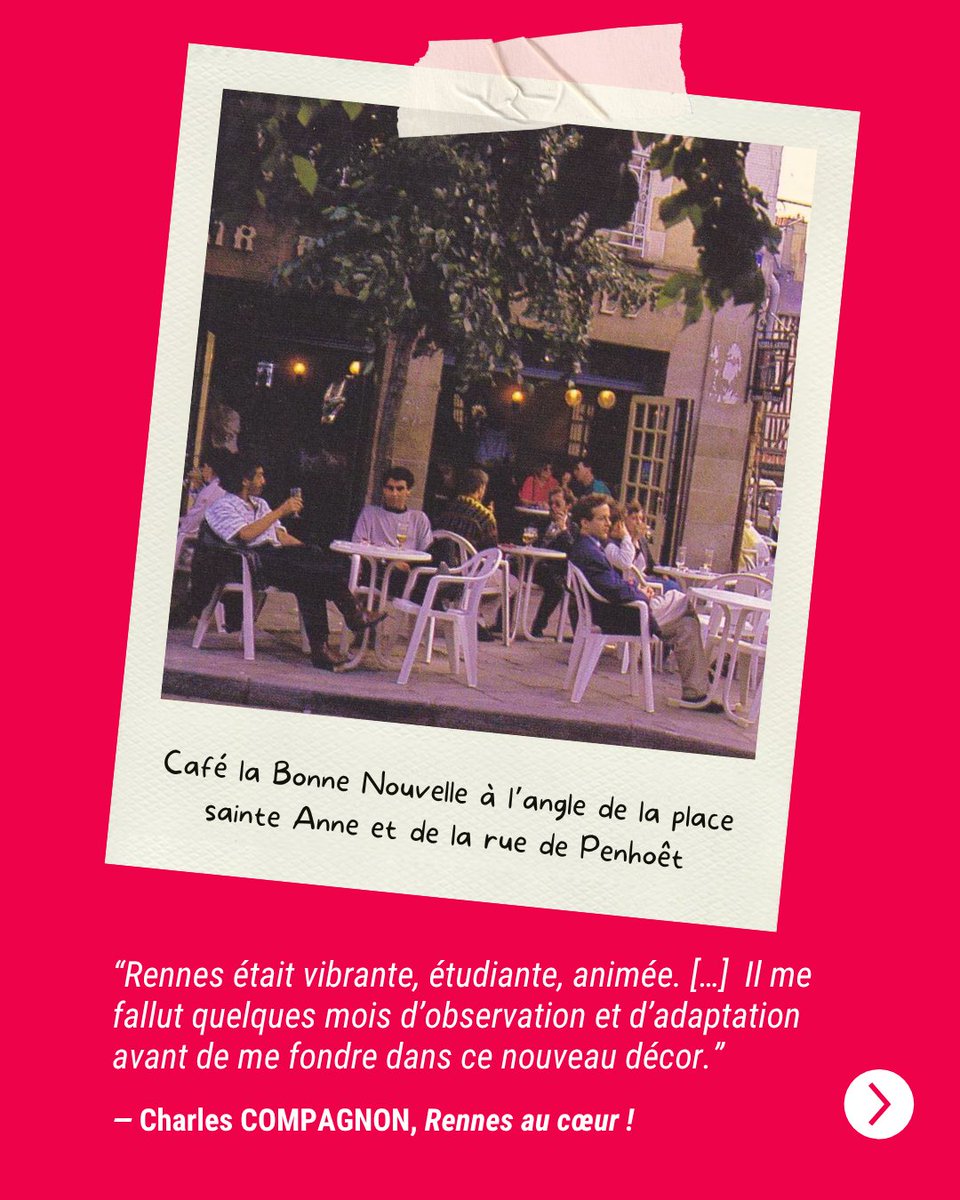 « Nouvelle mutation, nouvelle transition : direction Rennes. Nous étions en 1986, j’avais quatorze ans. Dès les premiers instants, la ville m’apparut différente. Rennes était vibrante, étudiante, animée. » — #RennesAuCœur ❤️🖤

📖 👉 Je ne savais pas encore, en posant mes valises