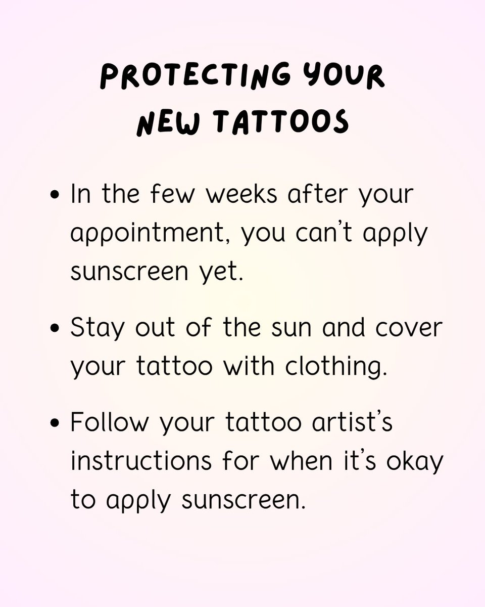 preventcancer's tweet image. If you’re tatted, you need to take extra sun safety precautions so your tattoos last longer and maintain color. Bookmark these tips!