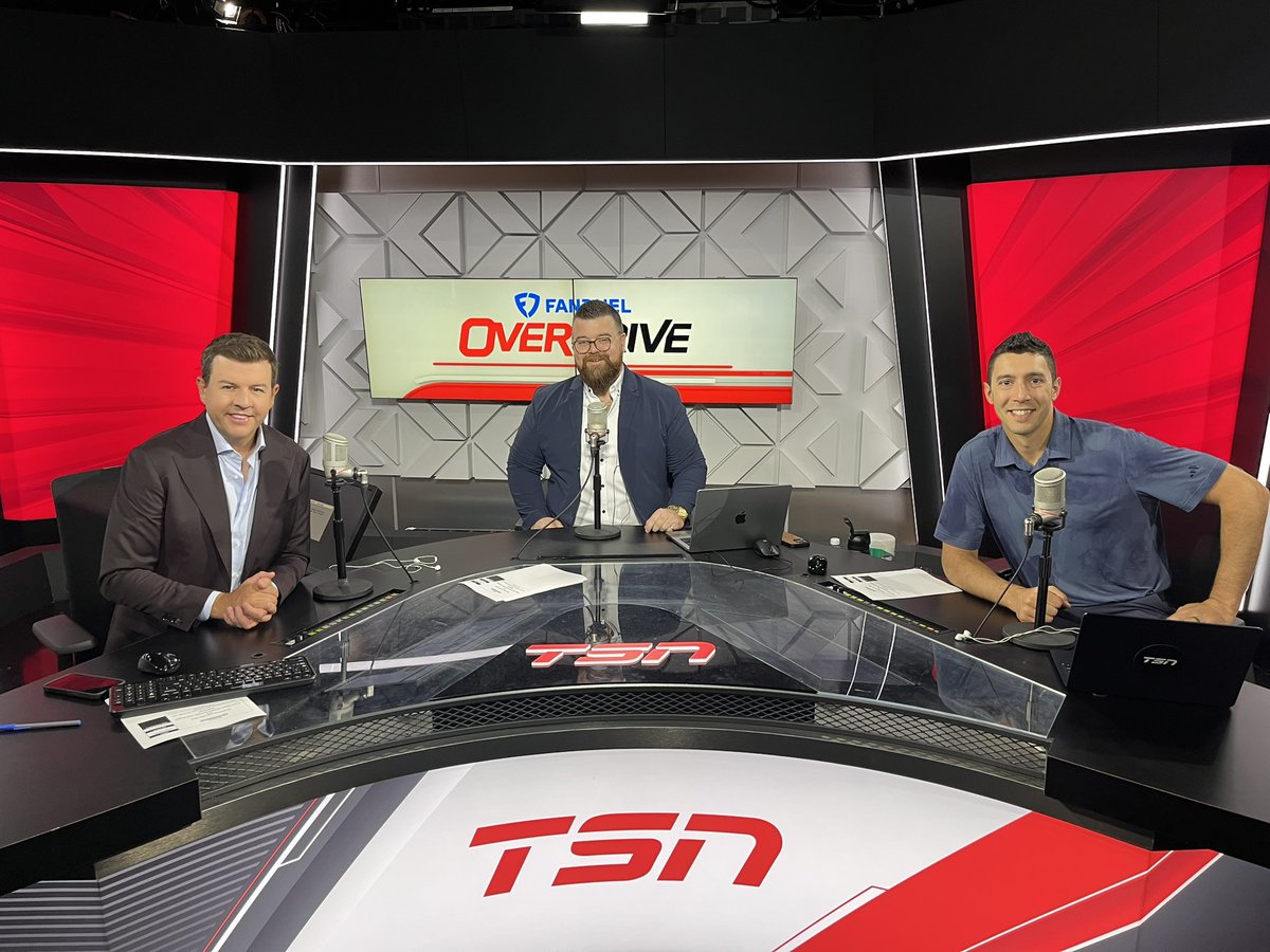 OverDrive (@overdrive1050) on Twitter photo The OverDrive co-host debut for <a href="/KeeganMatheson/">Keegan Matheson</a> starts now! 👏👏<a href="/HayesTSN/">Bryan Hayes</a> <a href="/frankcorrado22/">Frank Corrado</a> The OverDrive co-host debut for <a href="/KeeganMatheson/">Keegan Matheson</a> starts now! 👏👏<a href="/HayesTSN/">Bryan Hayes</a> <a href="/frankcorrado22/">Frank Corrado</a>