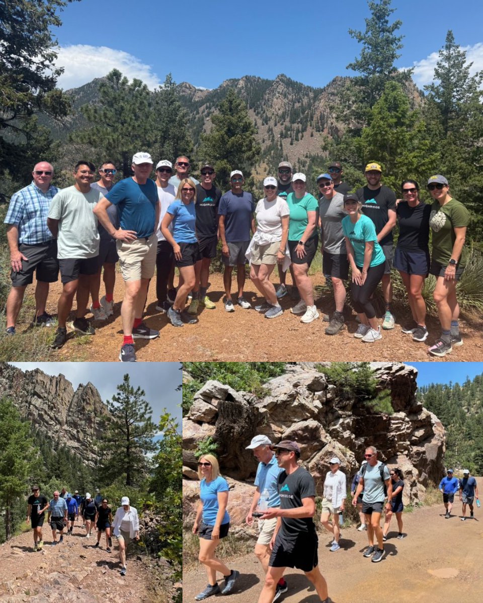 SRS_org's tweet image. This week the SRS Presidential Line visited Highridge’s corporate headquarters and went on a hike at Eldorado Canyon! We were excited to spend the day with our Triple Diamond Partners, Highridge Medical. #SRS #Scoliosis #SpineResearch