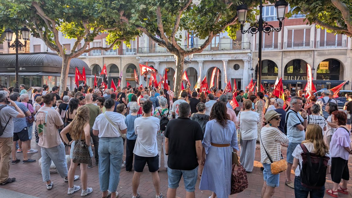 📷 Ayer La Rioja salió a la calle por la libertad de las 6 de La Suiza de Gijón.
Hacer sindicalismo no es delito