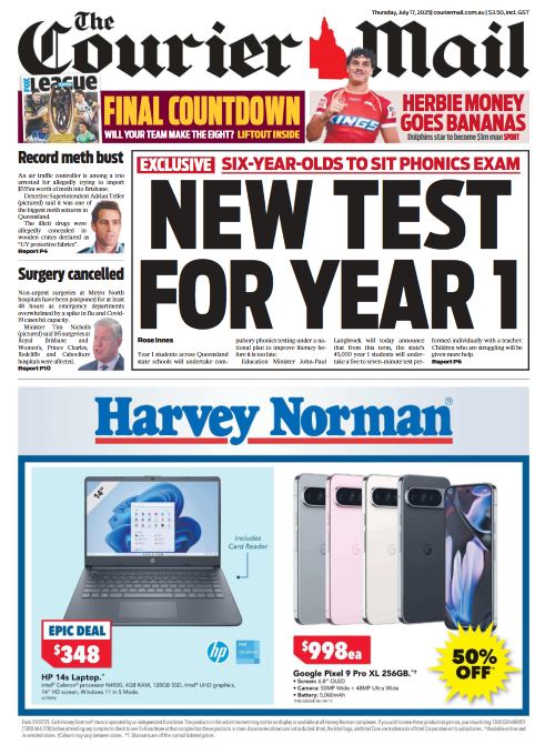Good morning, here's what's making news today. Read the paper exactly as it was printed here 📰 bit.ly/3TM798x