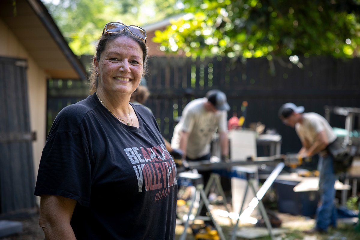 nc_missions's tweet image. "This place is now becoming a home again, it's not just a shell." For Caryn Alexander, who's home was flooded by Hurricane Helene, each wave of volunteers with Baptists on Mission that steps through the door, reminds her there's hope.