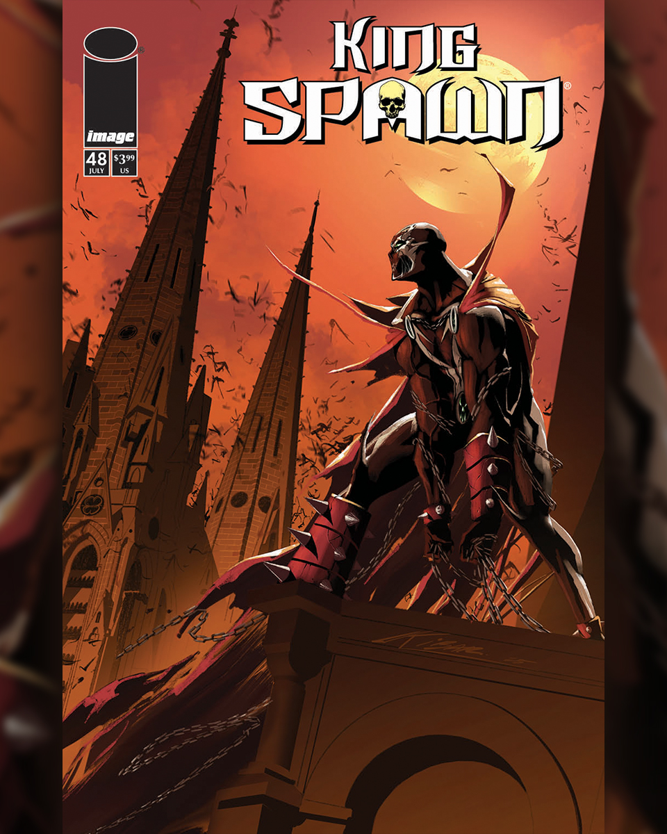 McFarlaneComics's tweet image. KING SPAWN #48 💥
A group of strangers wakes up trapped in a house… and the truth hits hard: they’re prisoners of SPAWN.
FOC is 7/21. Hits shelves on 8/13.
Artist: @kibar_art
#kingspawn #imagecomics #toddmcfarlane #comicart #art @Todd_McFarlane @ImageComics