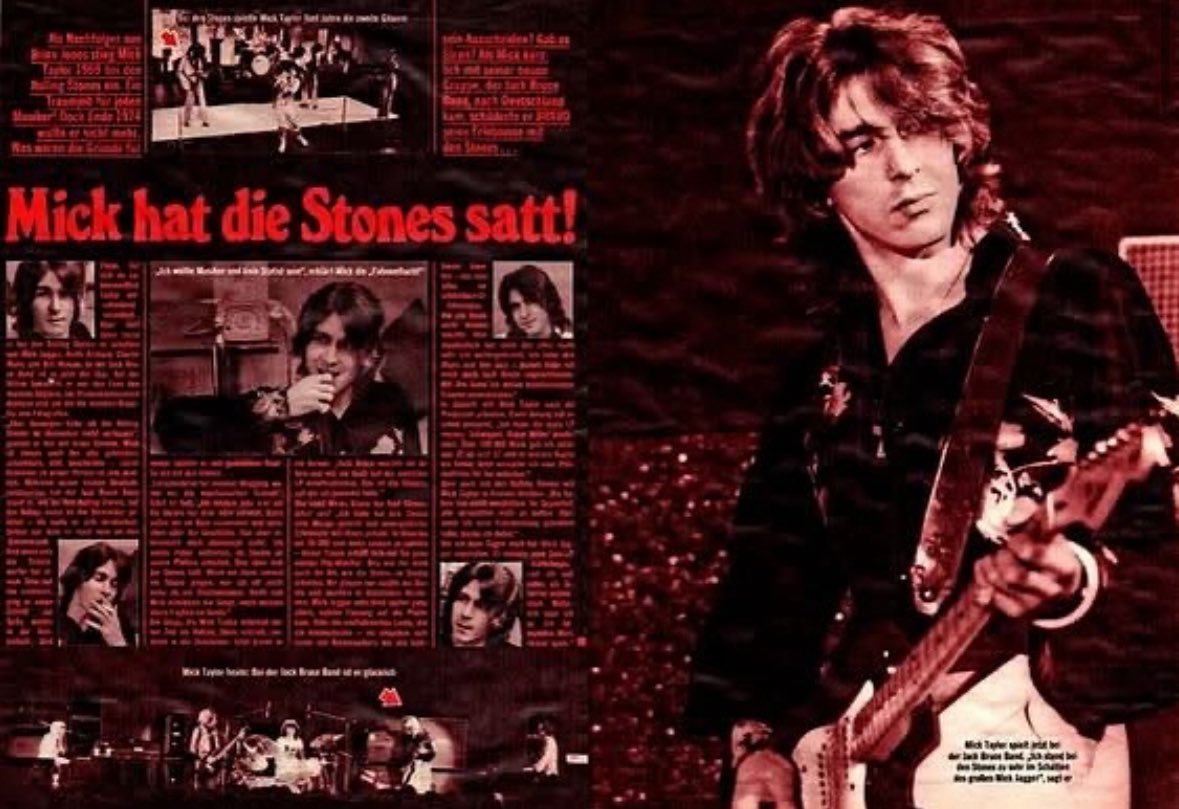 audiac's tweet image. Mick is sick of The Stones 
#micktaylor