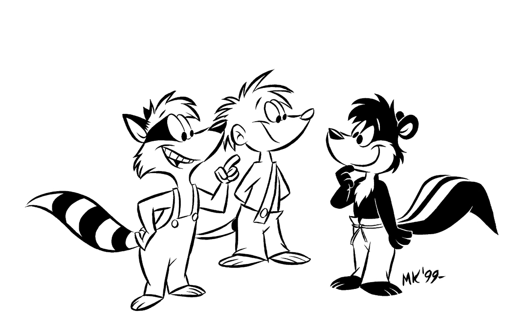 GregBruhl3's tweet photo. Zack the Raccoon
Zeke the Oppossum
and
Nebby the Skunk
by
Mike Kazaleh 1999
#Varmints
#PondScum
#MikeKazaleh
#Comic
#Book
#ComicBook https://t.co/qgvuRYExgk