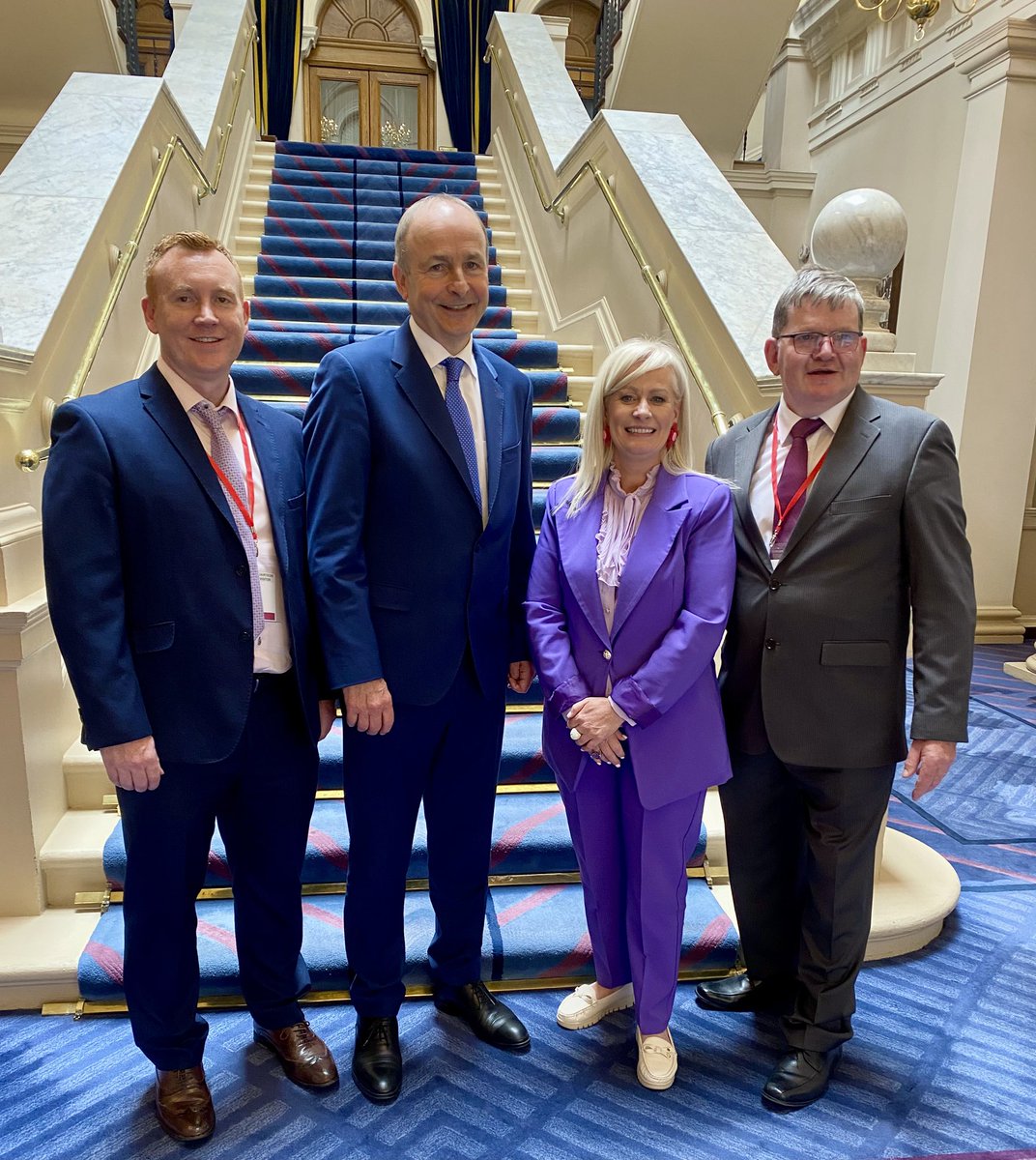 Niamh Smyth TD (@niamhsmythtd) on Twitter photo Delighted to welcome Terry Hyland - CEO Cavan County Local Development Company and Thomas Fitzpatrick Chairperson of the Local Development Companies Network to present their Pre Budget Submission to the JOC. Delighted to introduce Terry to An Taoiseach <a href="/MichealMartinTD/">Micheál Martin</a> Delighted to welcome Terry Hyland - CEO Cavan County Local Development Company and Thomas Fitzpatrick Chairperson of the Local Development Companies Network to present their Pre Budget Submission to the JOC. Delighted to introduce Terry to An Taoiseach <a href="/MichealMartinTD/">Micheál Martin</a>
